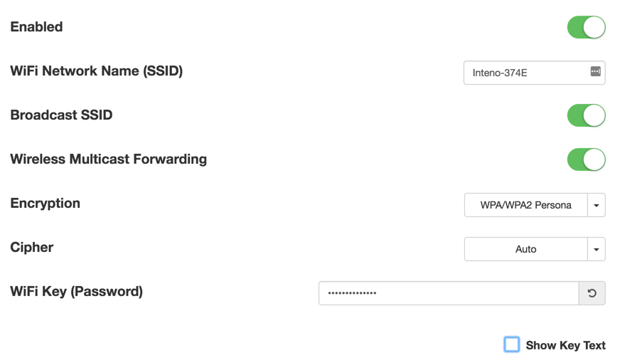 Wireless interface Wireless interface